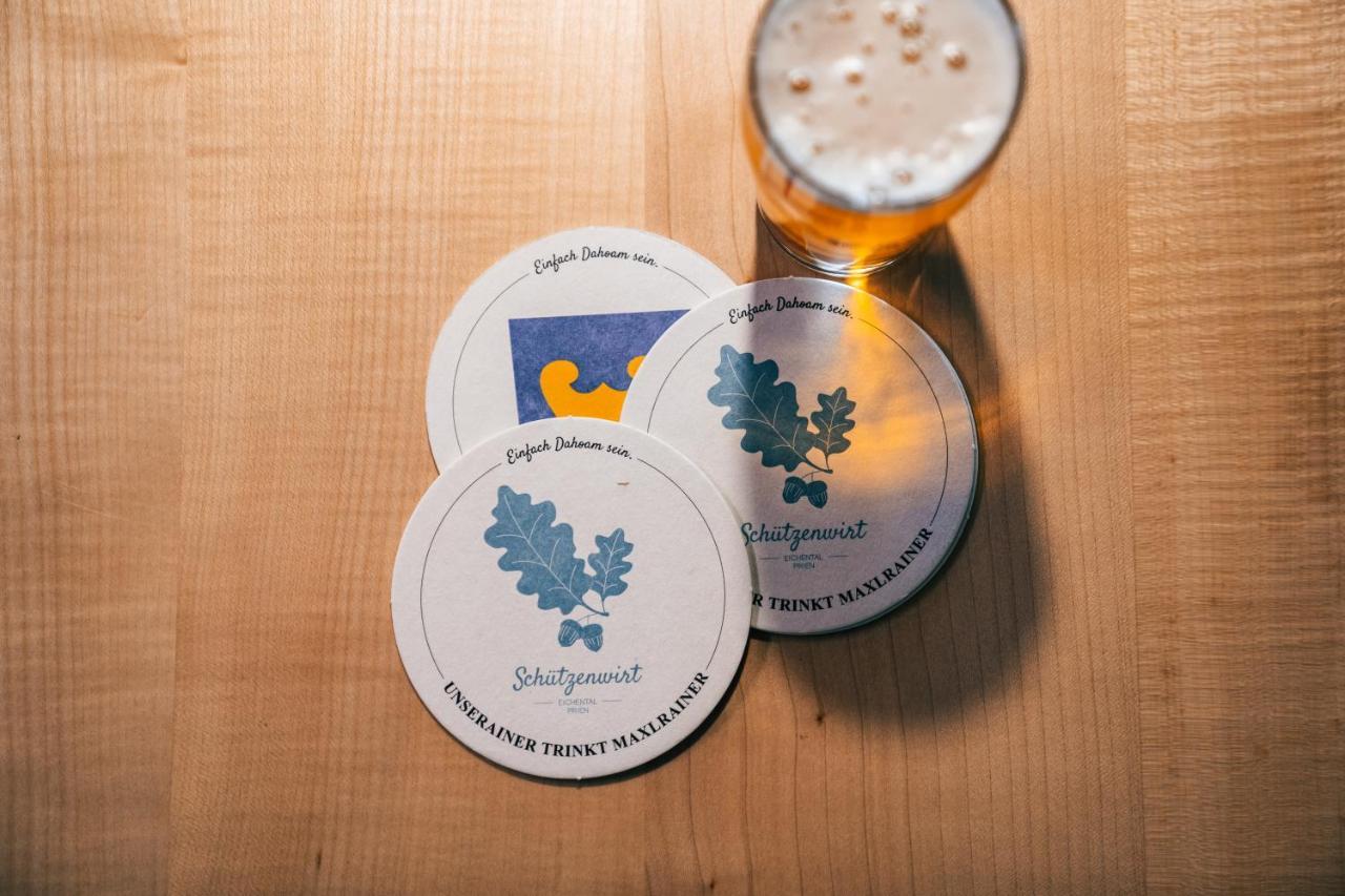基姆湖畔普林 Schutzenwirt Im Eichental酒店 外观 照片